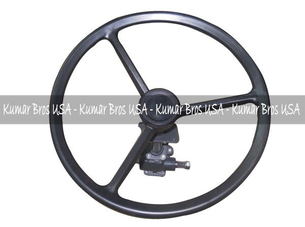 Caltric Steering Wheel – For Kubota B2400, B5100, B6000, B6100, B7100, B8200, L185, L235 – 381mm
