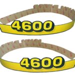 John Deere LH/RH Upper Hood Decal Set 4600 (LVU10328, LVU13042)