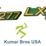 John Deere Lower Hood Set of 2 Decals Replaces LX277 Up S/N (M146005)