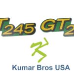 John Deere Lower Hood Set of 2 Decals Replaces GT245 (M146426)