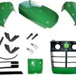 John Deere 4510, 4610, 4710 LOW S/N Grille/Hood//Fuel Door Kit/Cowl LH/RH & Cover