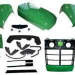 John Deere Grille/Hood/Catch/Fuel Door Kit/Cowl LH/RH & Cover 4200, 4300, 4400