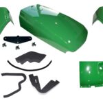 John Deere Hood/Catch/Fuel Door Kit/Cowl LH/RH & Cover 4210, 4310, 4410, LOW S/N