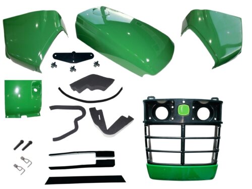 John Deere 4210 4310 4410 LOW S/N Grille/Hood/Catch/Fuel Door Kit/Cowl LH/RH & Cover