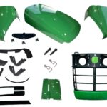 John Deere 4500, 4600, 4700 Grille/Hood/Catch/Fuel Door Kit/Cowl LH/RH & Cover