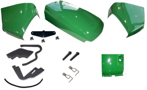 John Deere Hood/Catch/Fuel Door Kit/Cowl LH/RH & Cover 4510, 4610, 4710, UP S/N