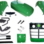 John Deere 4510, 4610, 4710 UP S/N Grille/Hood/Catch/Fuel Door Kit/Cowl LH/RH & Cover